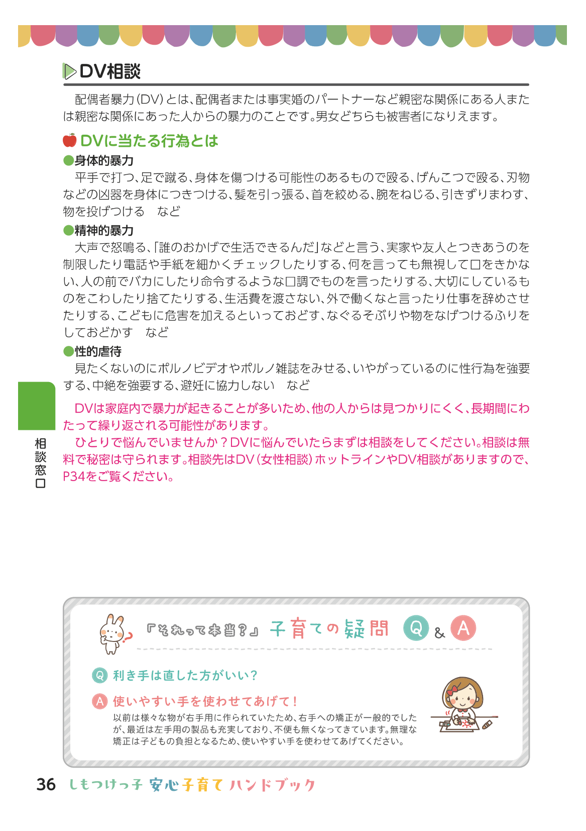 しもつけっ子  安心子育てハンドブック ページ37